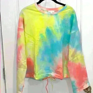 14th& union tie -dye top small